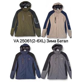 Куртка чоловіча зимова VA25061 grey р.2XL-6XL "Ale-Ate" недорого оптом від прямого постачальника