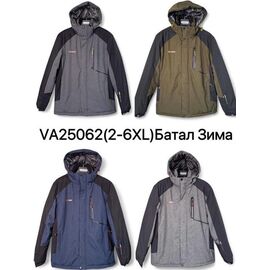 Куртка чоловіча зимова VA25062 blue р.2XL-6XL "Ale-Ate" недорого оптом від прямого постачальника