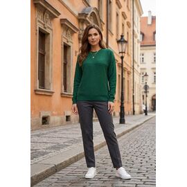 Светр жіночий 3589 green р.44-48 "Kosta" недорого оптом від прямого постачальника