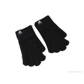 Рукавички для дітей Зима 6019-1 альпака black (12 шт. р.сітка8-10) "CAP" недорого оптом від прямого постачальника