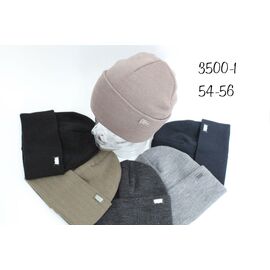 Фотография Шапка подростковая тёплая 3500-1 mix-old-1 р.54-56 "Red Hat" недорого оптом от прямого поставщика