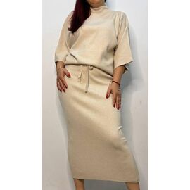 Костюм жіночий 625 beige р.44-48 "Kosta" недорого оптом від прямого постачальника