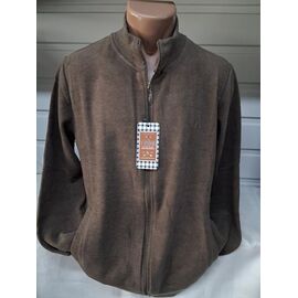 Фотография Кофта спортивная мужская 2135 brown р.L-3XL "RING" недорого оптом от прямого поставщика
