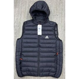 Фотография Жилетка мужская 001AD black р.3XL-6XL "MirWear" недорого оптом от прямого поставщика
