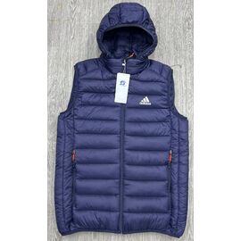 Фотография Жилетка мужская 001AD blue р.3XL-6XL "MirWear" недорого оптом от прямого поставщика