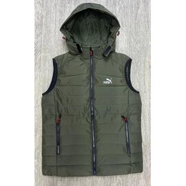 Фотография Жилетка мужская 2401P khaki р.48-56 "MirWear" недорого оптом от прямого поставщика
