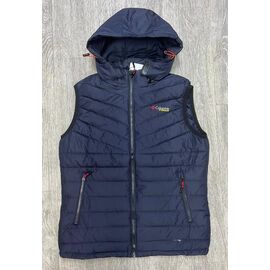 Фотография Жилетка мужская 2402CL navy р.48-56 "MirWear" недорого оптом от прямого поставщика