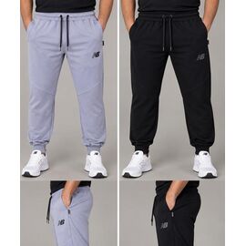 Фотография Штаны спортивные мужские A011-5NB black-black р.2XL-6XL "MirWear" недорого оптом от прямого поставщика