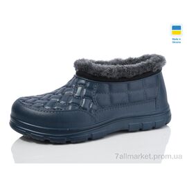Фотография Галоши женские зима L5 т.синій (6 пар р.37-41) "Lot Shoes" недорого оптом от прямого поставщика