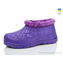 Фотография Галоши женские зима L5 бузок (6 пар р.37-41) "Lot Shoes" недорого оптом от прямого поставщика