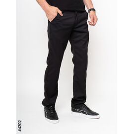 Фотография Брюки мужские 4202 black р.28-34 "Seven Group" недорого оптом от прямого поставщика