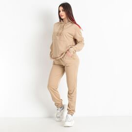 Костюм спортивний жіночий теплий 9991 beige р.M-2XL "Seven Group" недорого оптом від прямого постачальника