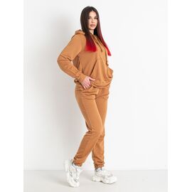 Костюм спортивний жіночий теплий 9991 brown р.M-2XL "Seven Group" недорого оптом від прямого постачальника
