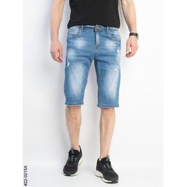 Фотография Бриджи мужские 0215 l.blue р.28-34 "Seven Group" недорого оптом от прямого поставщика