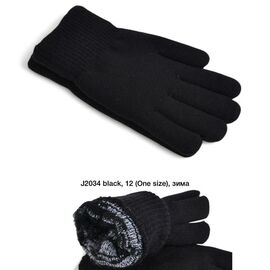 Фотография Перчатки мужские J2034 black р.11-13 "Descarrilado" недорого оптом от прямого поставщика