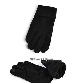 Фотография Перчатки мужские A56-71 black р.11-13 "Descarrilado" недорого оптом от прямого поставщика