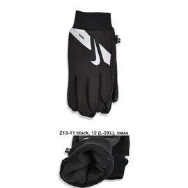 Фотография Перчатки мужские Z13-11 black р.L-2XL "Descarrilado" недорого оптом от прямого поставщика