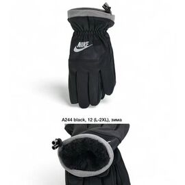 Фотография Перчатки мужские A244 black р.L-2XL "Descarrilado" недорого оптом от прямого поставщика
