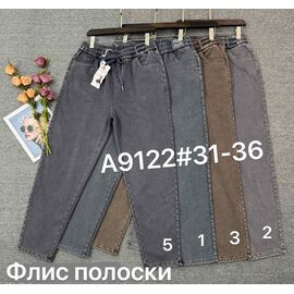 Джинси жіночі утеплені A9122-5 grey р.31-36 "Immei" недорого оптом від прямого постачальника