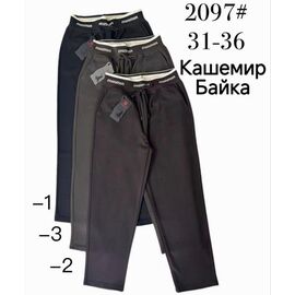 Штани спортивні жіночі теплі 2097-1 black р.31-36 "Immei" недорого оптом від прямого постачальника