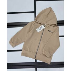 Фотография Кофта детская спортивная на девочку K600 beige р.98-116 "Kosmy" недорого оптом от прямого поставщика