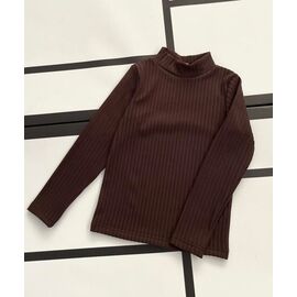 Фотография Гольф детский на девочку 584 brown р.128-152 "Kosmy" недорого оптом от прямого поставщика