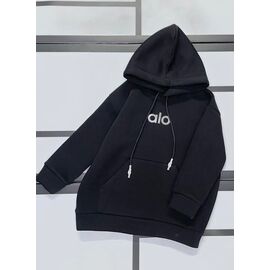 Фотография Костюм детский спортивный тёплый на девочку 586 black р.128-152 "Kosmy" недорого оптом от прямого поставщика