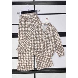 Фотография Костюм детский на девочку 589 beige р.110-140 "Kosmy" недорого оптом от прямого поставщика
