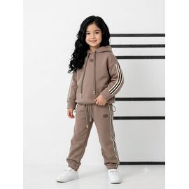 Фотография Костюм детский спортивный тёплый на девочку 585 nude р.128-152 "Kosmy" недорого оптом от прямого поставщика