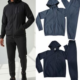 Фотография Костюм спортивный мужской 181-1 grey р.46-54 "WHITE" недорого оптом от прямого поставщика