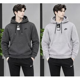 Фотография Худи мужской SV3728 d.grey р.46-54 "WHITE" недорого оптом от прямого поставщика