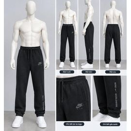 Фотография Штаны спортивные мужские утеплённые SV3765 black р.50-58 "WHITE" недорого оптом от прямого поставщика