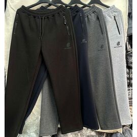 Фотография Штаны спортивные мужские утеплённые SV3792 l.grey р.48-58 "WHITE" недорого оптом от прямого поставщика