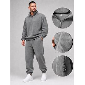 Фотография Костюм спортивный мужской ZW2409 grey р.48-54 "Zalov" недорого оптом от прямого поставщика
