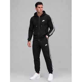Фотография Костюм спортивный мужской ZW2398 black р.46-54 "Zalov" недорого оптом от прямого поставщика
