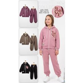 Костюм дитячий спортивний на дівчинку 7401 pink р.5-8 "BURATINO" недорого оптом від прямого постачальника