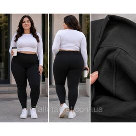 Фотография Лосины женские на флисе батал размер 2Xl-6XL  "MODY" недорого от прямого поставщика