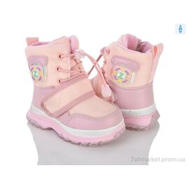 Чоботи дитячі красиві Зима 8805-2F (8 пар р.22-27) "Xifa kids" недорого оптом від прямого постачальника