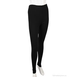 Фотография Лосинсы женские Зима ЛЖ36 black (3 шт. р.сетка 5XL-7XL) "Textile" недорого оптом от прямого поставщика