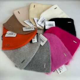 Шапка зимова жіноча RI879 mix р.ower size "Trendshop" недорого оптом від прямого постачальника