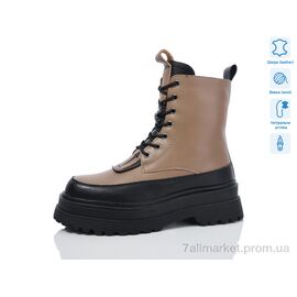 Фотография Ботинки женские стильные зима Gold 105-7 (8 пар р.36-40) "Lilin" недорого оптом от прямого поставщика