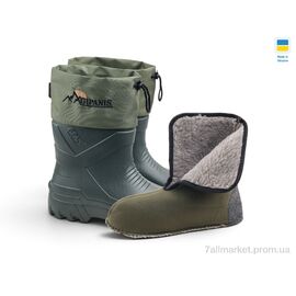 Фотография Сапоги из пены мужские зима RM142 AG хакі (6 пар р.42-45) "Rai shoes" недорого оптом от прямого поставщика