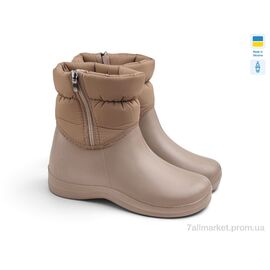 Фотография Сапоги из пены женские зима D338-1 DBg т.бежевий (6 пар р.36-41) "Rai shoes" недорого оптом от прямого поставщика