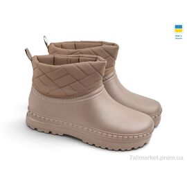 Фотография Сапоги из пены женские зима D420 DBg т.бежевий (6 пар р.37-41) "Rai shoes" недорого оптом от прямого поставщика