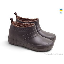 Фотография Галоши женские зима D40 Ch шоколадний (6 пар р.37-41) "Rai shoes" недорого оптом от прямого поставщика