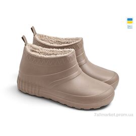 Фотография Галоши женские зима D40 DBg т.бежевий (6 пар р.37-41) "Rai shoes" недорого оптом от прямого поставщика