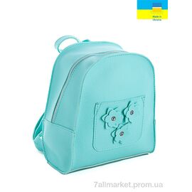 Рюкзак жіночий 44312 green 25*23*8 см, "WeLassie" недорого оптом від прямого постачальника