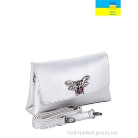 Жіноча сумка N60711 silver 17*27*7 см, "WeLassie" недорого оптом від прямого постачальника