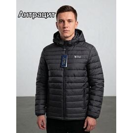 Фотография Куртка мужская 988-1PL d.grey р.L-4XL "Alisa Brand" недорого оптом от прямого поставщика