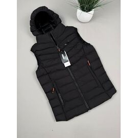 Фотография Жилетка мужская 990PU black р.L-4XL "Alisa Brand" недорого оптом от прямого поставщика